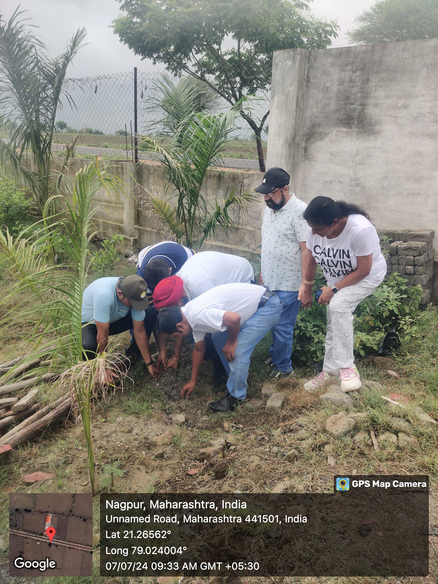 7th July 24 – Plantation Drive : A Joint Effort by Saving Dreamz Foundation, Nagpur Book Club, Indian Biodiversity Conservation Society and NCSFE College