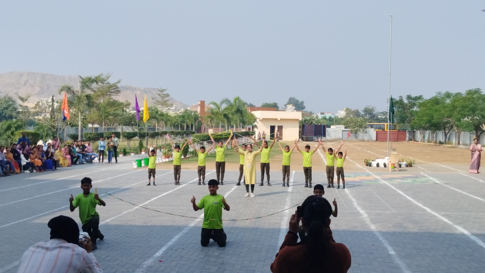 24th December 24 – Nagpur Rope Skipping Association Training & Demo at VGPS Kandri School