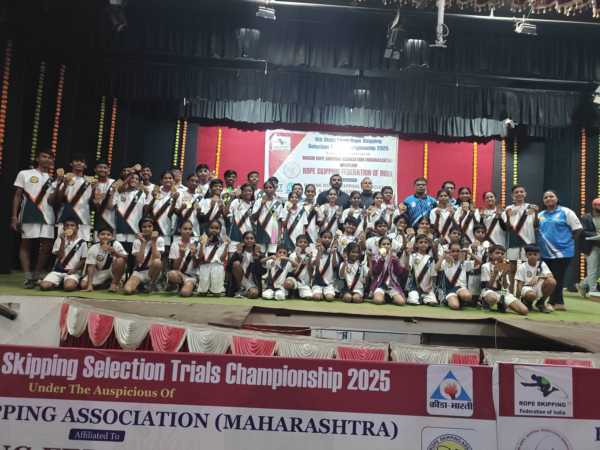 15th November 2025 – 8th Maharashtra State Rope Skipping Selection Trials Championship 2025
