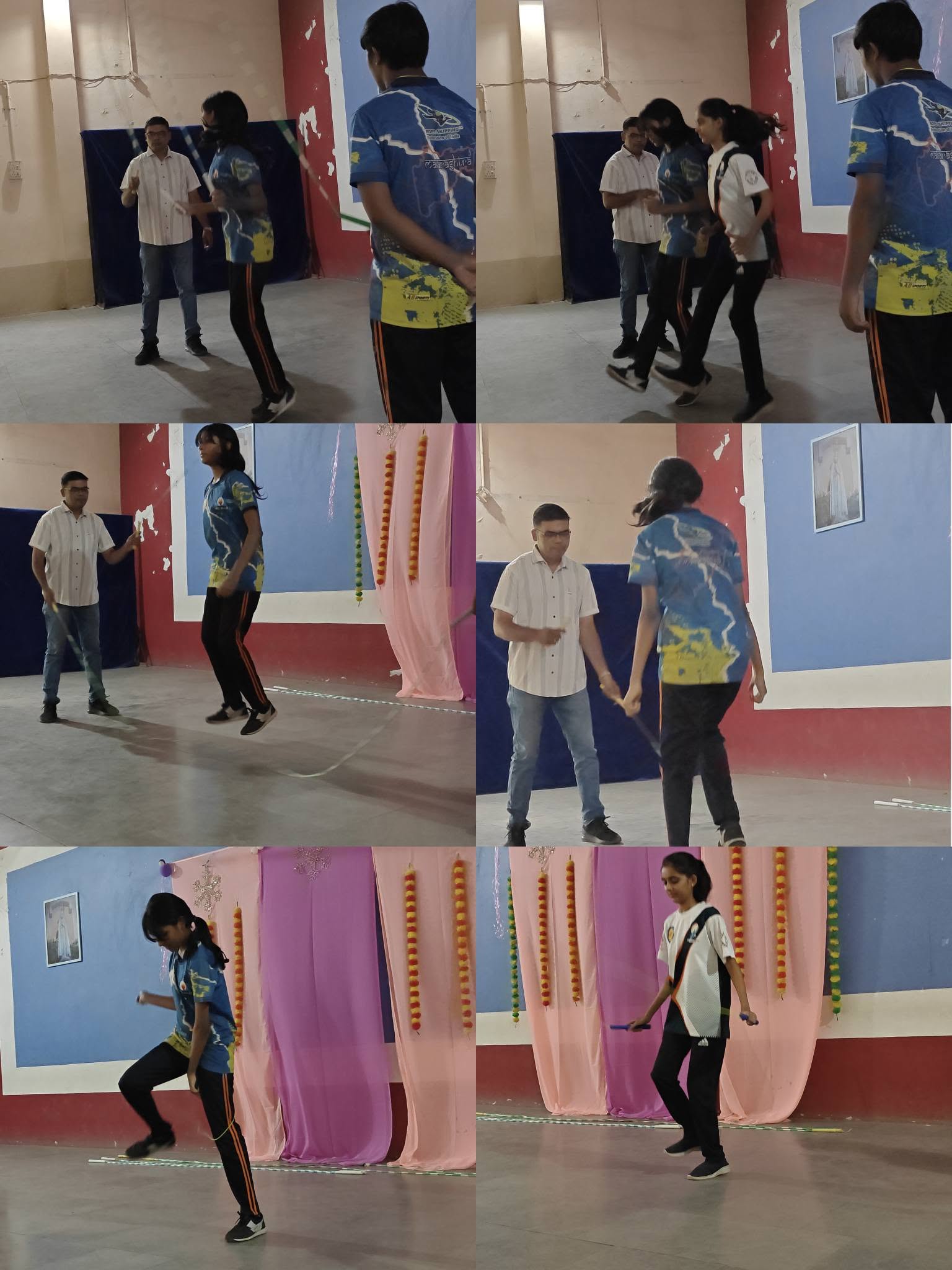 8th July 26 – Jump Rope Training & Demonstration at St. Joseph High School, Jaitala